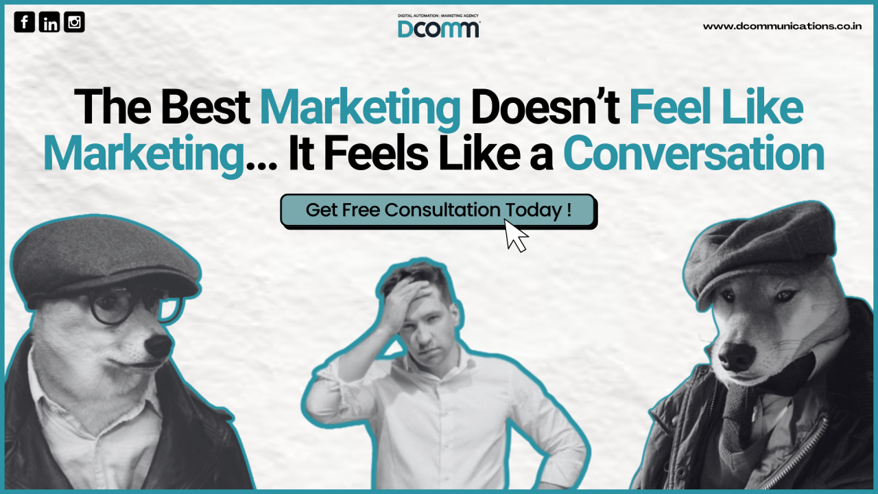 The Best Marketing Doesn’t Feel Like Marketing… It Feels Like a Conversation...